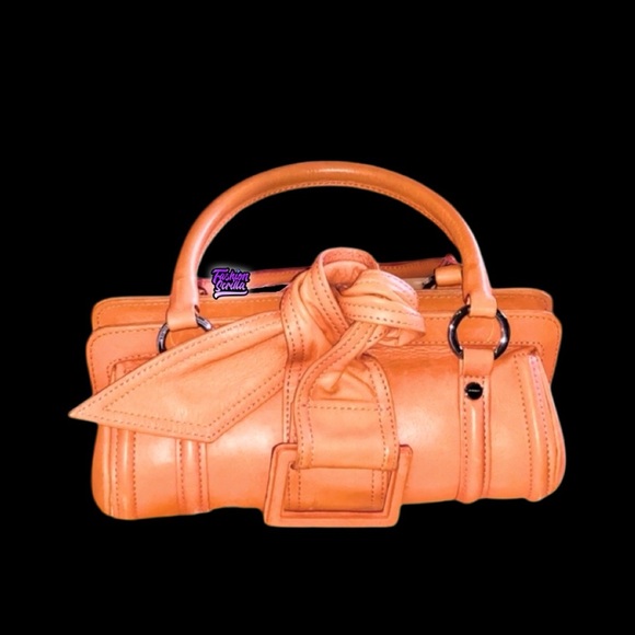 Givenchy Handbags - Givenchy Vintage Y2K Orange Mini Bag